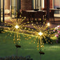 OriginalSourcing 2 Pack Outdoor Solar Garden Light Firework Lights 120