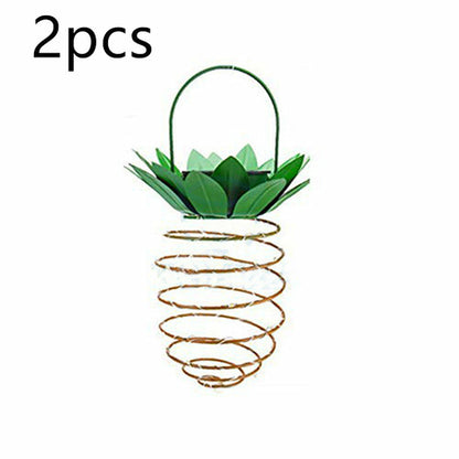 Outdoor Waterproof Garden Pineapple Solar Lights Path Lights