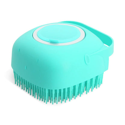 Pet Dog Shampoo Massager Brush Cat Massage Comb Grooming Scrubber