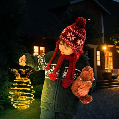 Outdoor Waterproof Garden Pineapple Solar Lights Path Lights