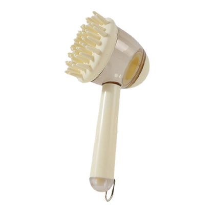 3 In 1 Pets Bath Brush For Dogs And Cats Shower Massage Brush,