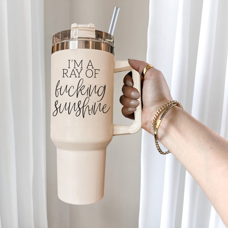 Ray of Sunshine 40oz Tumblers